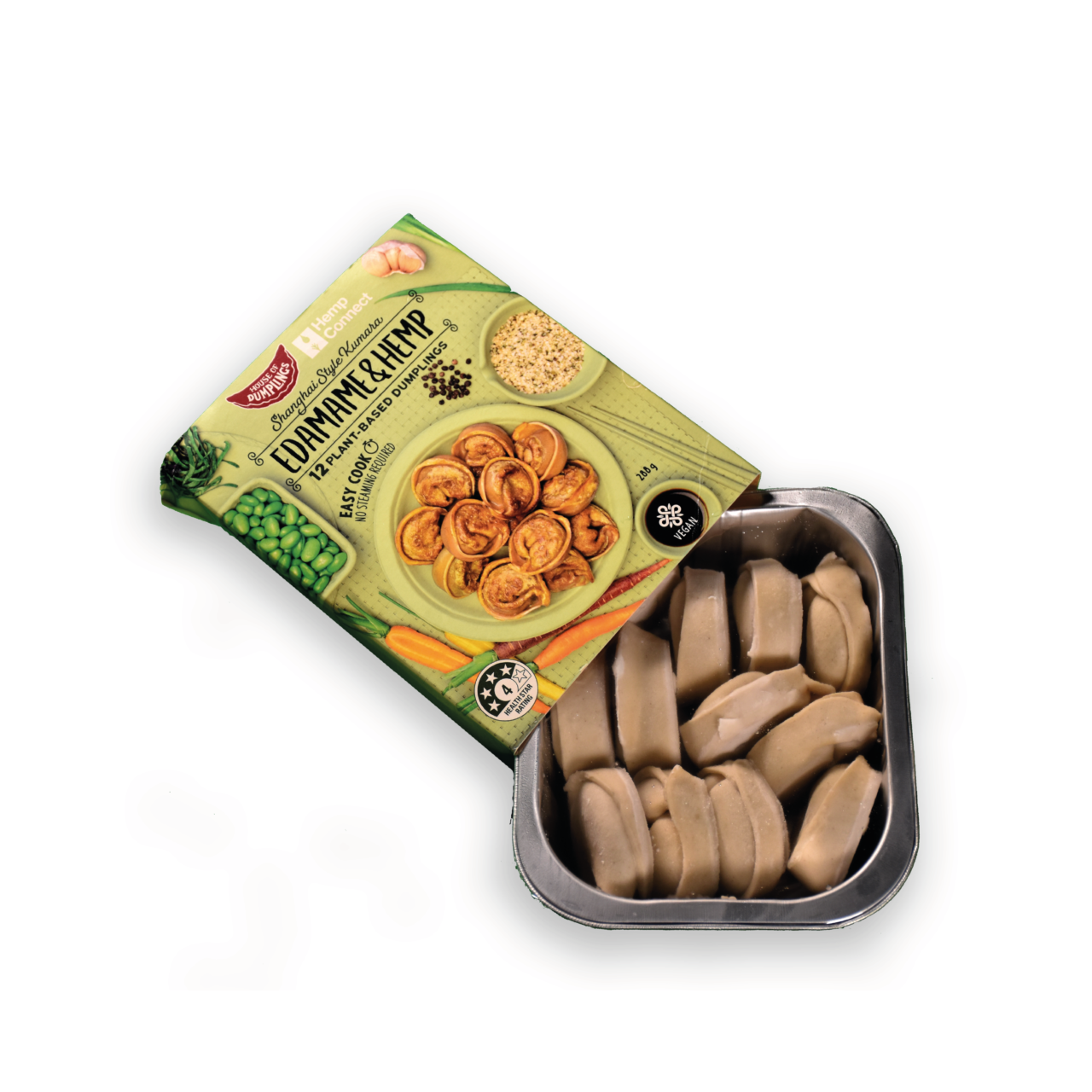 Edamame Hemp Dumplings (V) House of Dumplings