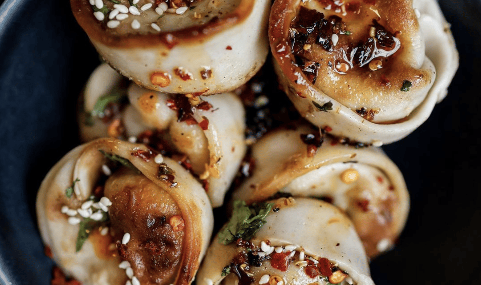 dumplings close-up